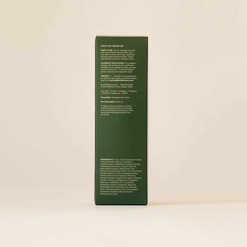 MĀNUKA EXFOLIATE CLEANSER